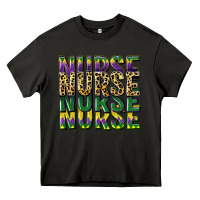 Asphalt nurse mardi gras Heavy Core Tee - CowGirlArtShop