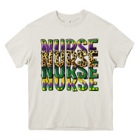 Cream nurse mardi gras Heavy Core Tee - CowGirlArtShop