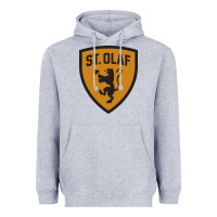 Heather Grey St. Olaf college Heavyweight Hoodie - DesigneFamous