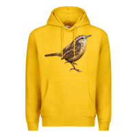 Lemon Ccarolina Wren Premium Hoodie - LillyAllenDesigns