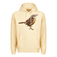 Pina Colada Ccarolina Wren Premium Hoodie - LillyAllenDesigns