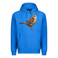 True Royal Ccarolina Wren Premium Hoodie - LillyAllenDesigns