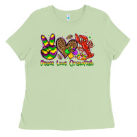 Matcha peace love crawfish olivia Ladies Tee - OliviaCreatesArt