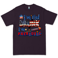 Plum I'm not drunk i'm patriotic 4th of july Premium Tee - CowGirlArtShop
