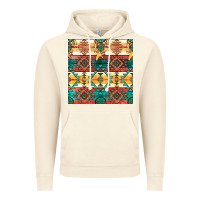 Vintage Artic native american aztec seamless pattern Vintage Hoodie - BundleAndBundleShop