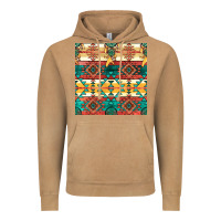Vintage Camel native american aztec seamless pattern Vintage Hoodie - BundleAndBundleShop