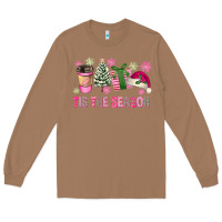 Toasted Coconut Pink Christmas Tis The Season Long Sleeve Tee - FaDigitalArtStudio