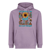 Lavender god gifted me two titles mom and gigi  and i rock them both Heavyweight Hoodie - JahusDesignShop