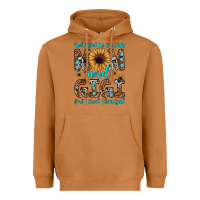 God Gifted Me Two Titles Mom And Gigi  And I Rock Them Both Heavyweight Hoodie | Teevron