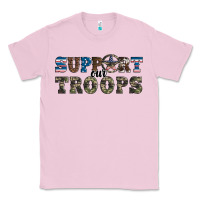 Bubblegum Pink armed forces day support our troops Classic Tee - Artiststas