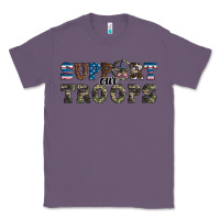 Lavender armed forces day support our troops Classic Tee - Artiststas
