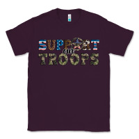 Plum armed forces day support our troops Classic Tee - Artiststas