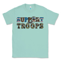 Seafoam armed forces day support our troops Classic Tee - Artiststas