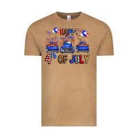 Vintage Camel Western Truck Hello Fourth Of July America Vintage Tee - FaDigitalArtStudio