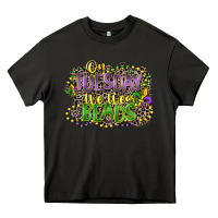 Asphalt on tuesday we wear beads Heavy Core Tee - CowGirlArtShop