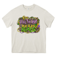 Cream on tuesday we wear beads Heavy Core Tee - CowGirlArtShop