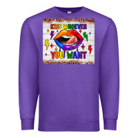 Purple kiss whoever you want tumbler Premium Sweatshirt - JahusDesignShop