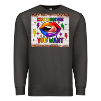 Smoke kiss whoever you want tumbler Premium Sweatshirt - JahusDesignShop