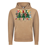 Vintage Coffee merry christmas Vintage Hoodie - FaDigitalArtStudio