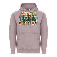 Vintage Zinc merry christmas Vintage Hoodie - FaDigitalArtStudio