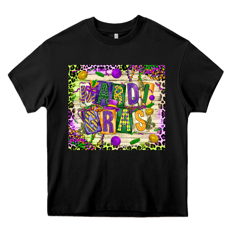 Mardi Gras Heavy Core Tee by CowGirlArtShop | Teevron