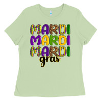 Matcha mardi mardi mardi gras Ladies Tee - OliviaCreatesArt