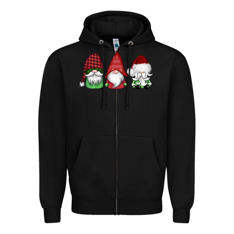 Christmas Gnomes Zipper Hoodie by AdoDesignShop | Teevron