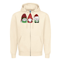 Sandshell christmas gnomes Zipper Hoodie - AdoDesignShop