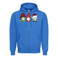 True Royal christmas gnomes Zipper Hoodie - AdoDesignShop