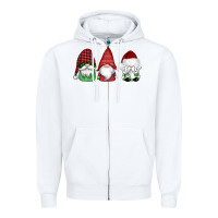 White christmas gnomes Zipper Hoodie - AdoDesignShop