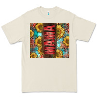 Bone Mama Sunflower Premium Tee - CowGirlArtShop