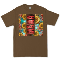 Cacao Mama Sunflower Premium Tee - CowGirlArtShop