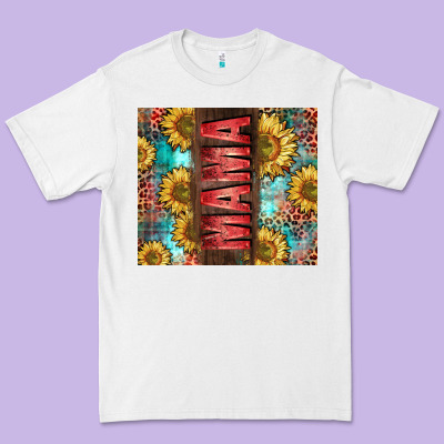 Mama Sunflower Premium Tee Designed By Cowgirlartshop