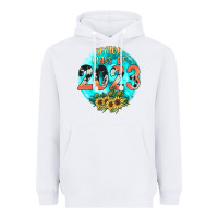 White class of 2023 senior Heavyweight Hoodie - JahusDesignShop