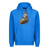 True Royal Flying Common Buckeye Butterfly Premium Hoodie - LillyAllenDesigns