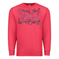 Cardinal i wear pink for all warriors Premium Sweatshirt - JahusDesignShop