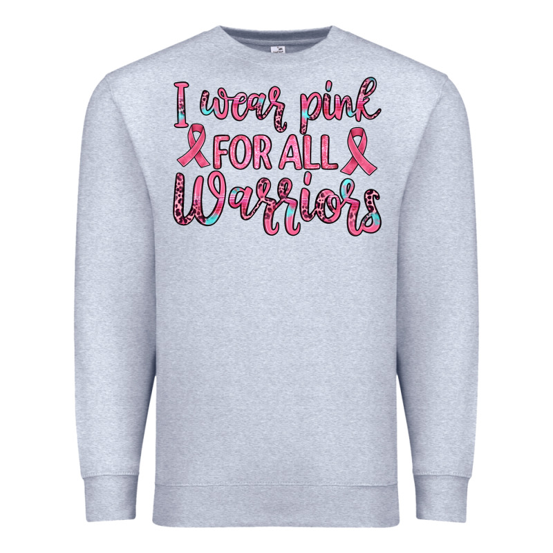 I Wear Pink For All Warriors Premium Sweatshirt by JahusDesignShop | Teevron