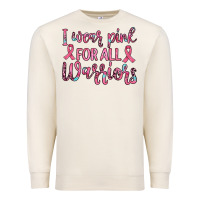 Sandshell i wear pink for all warriors Premium Sweatshirt - JahusDesignShop