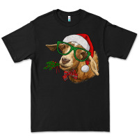 Black christmas goat Premium Tee - RanaPortraitStore