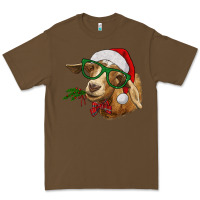 Cacao christmas goat Premium Tee - RanaPortraitStore