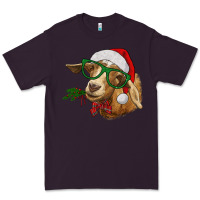 Plum christmas goat Premium Tee - RanaPortraitStore