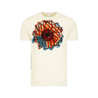 Vintage Arctic American Flag sunflower 4th of july Vintage Tee - FaDigitalArtStudio