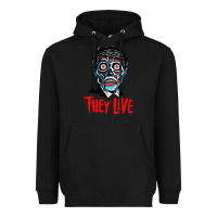 Black they live Heavyweight Hoodie - DesigneFamous
