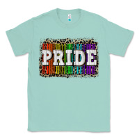 Seafoam Pride barcode Classic Tee - CowGirlArtShop