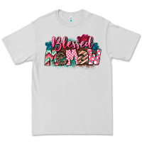 Dove Grey Blessed memaw Mother's Day Premium Tee - CowGirlArtShop