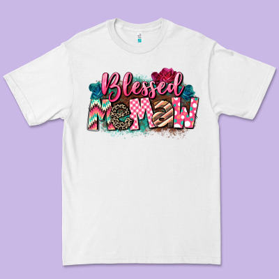 Blessed Memaw Mother's Day Premium Tee Designed By Cowgirlartshop