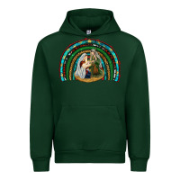 Forest Green holy family rainbow Urban Hoodie - RanaPortraitStore