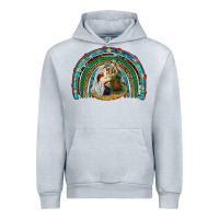Heather Grey holy family rainbow Urban Hoodie - RanaPortraitStore