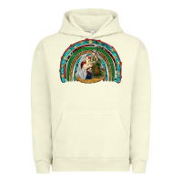 Pigment Pistachio holy family rainbow Urban Hoodie - RanaPortraitStore