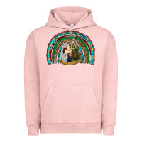 Pigment Salmon holy family rainbow Urban Hoodie - RanaPortraitStore